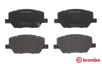 A.B.S. P 23 164 BREMBO Bremsbelagsatz, Scheibenbremse